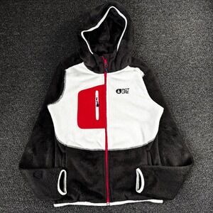 Picture Organic Clothing Women's Small Fleece Jacket Hoodie Colorblock Outdoors